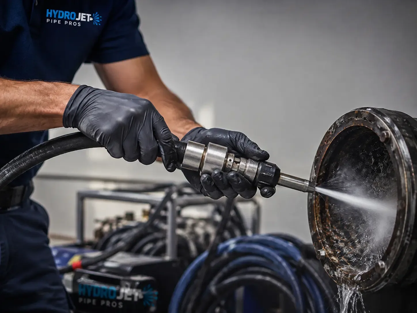 Hydro Jet Pipe Descaling in Falmouth, MI